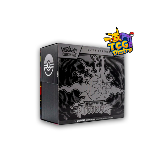 PITCH BLACK ETB CASE (X10 ETB) (ME05) PRE ORDER - ENGLISH