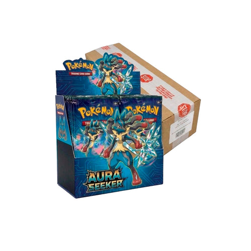 Pokémon Aura Seeker Booster Box Case English | Pre-Order