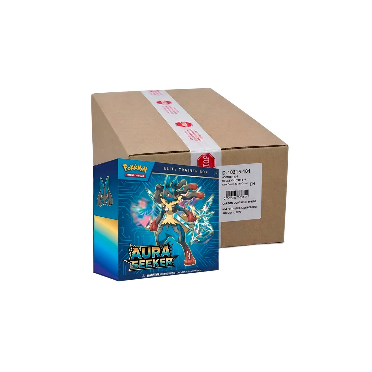 Pokémon Aura Seeker ETB Case English | Pre-Order