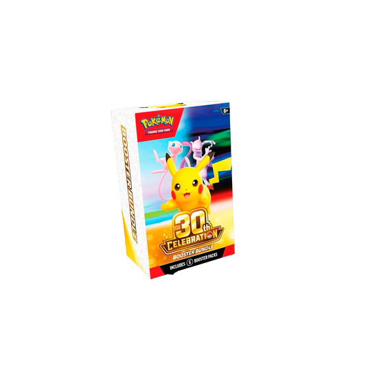 POKEMON 30TH ANNIVERSARY BOOSTER BUNDLE PRE ORDER - IN ENGLISH