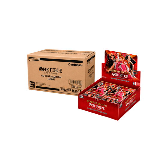 EB03 HEROINES EDITION BOOSTER BOX CASE PRE ORDER (JULY RESTOCK) - IN ENGLISH