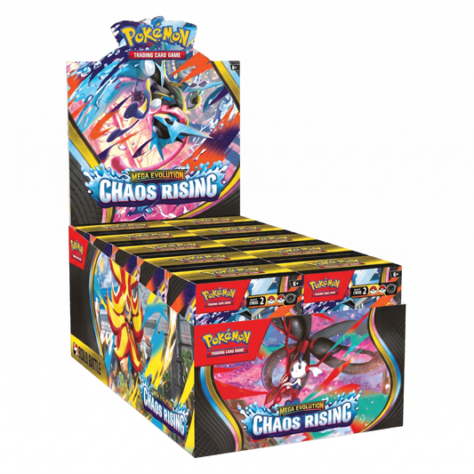 BOOSTER BUNDLE DISPLAY CHAOS RISING PRE ORDER - IN ENGLISH